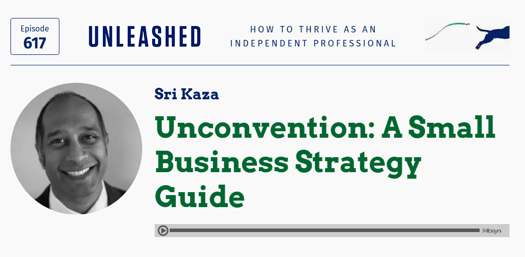 Sri Kaza, Author of Unconvention: A Small Business Strategy Guide